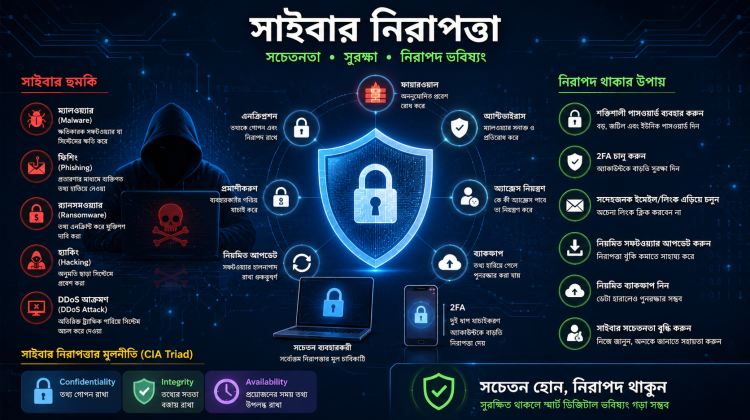 সাইবার নিরাপত্তা বিষয়ক ভাইভা প্রশ্ন ও উত্তর