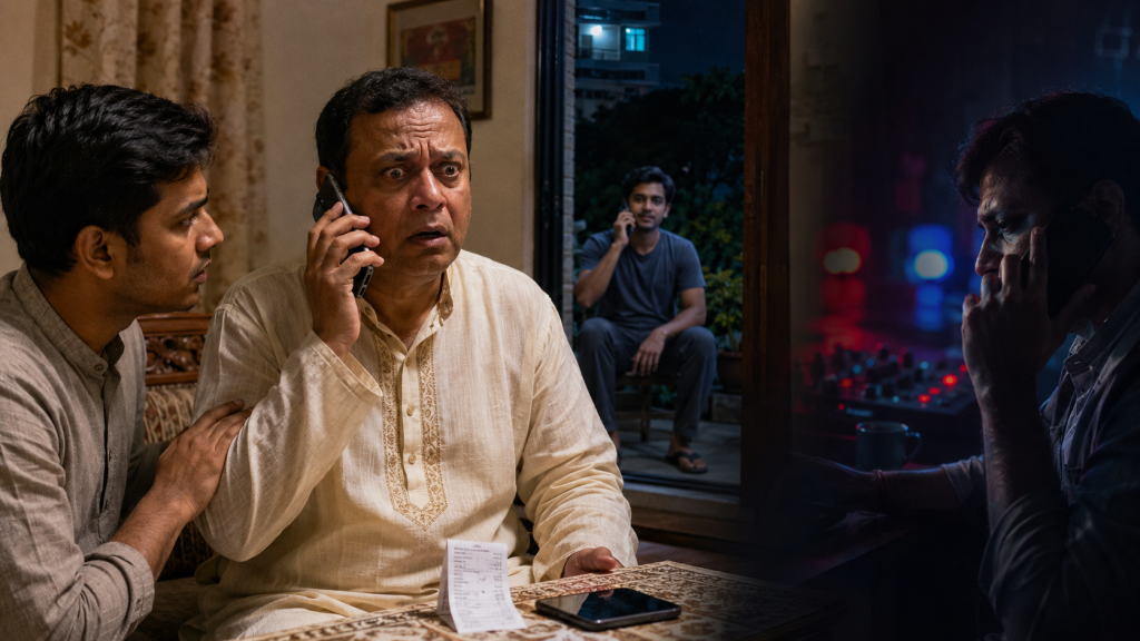 পুলিশ পরিচয়ে ফোন