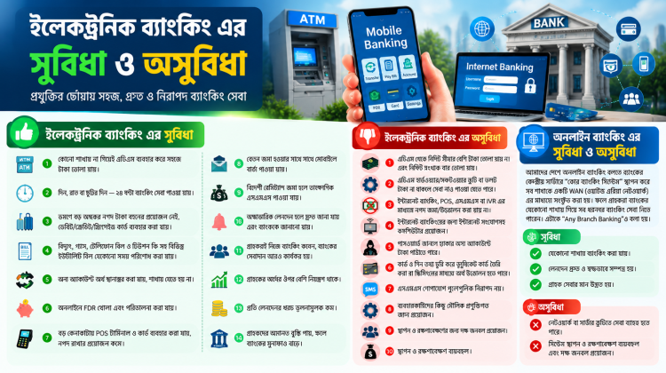 ইলেকট্রনিক ব্যাংকিং কী?