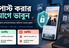 পোস্ট করার আগে ভাবুন