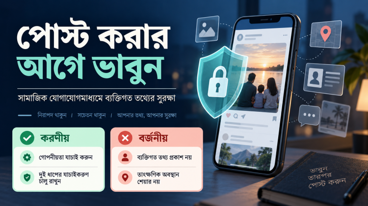 পোস্ট করার আগে ভাবুন